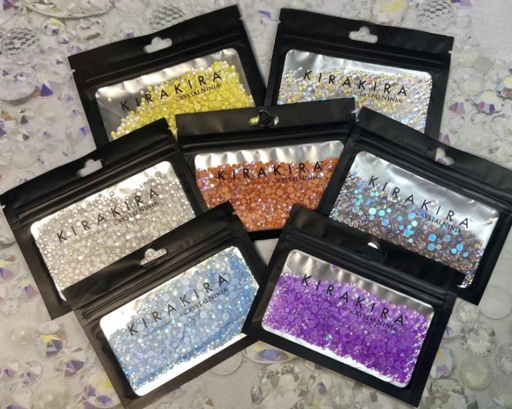 Mameido Bubble - KiraKira™ Glass Rhinestones by CrystalNinja