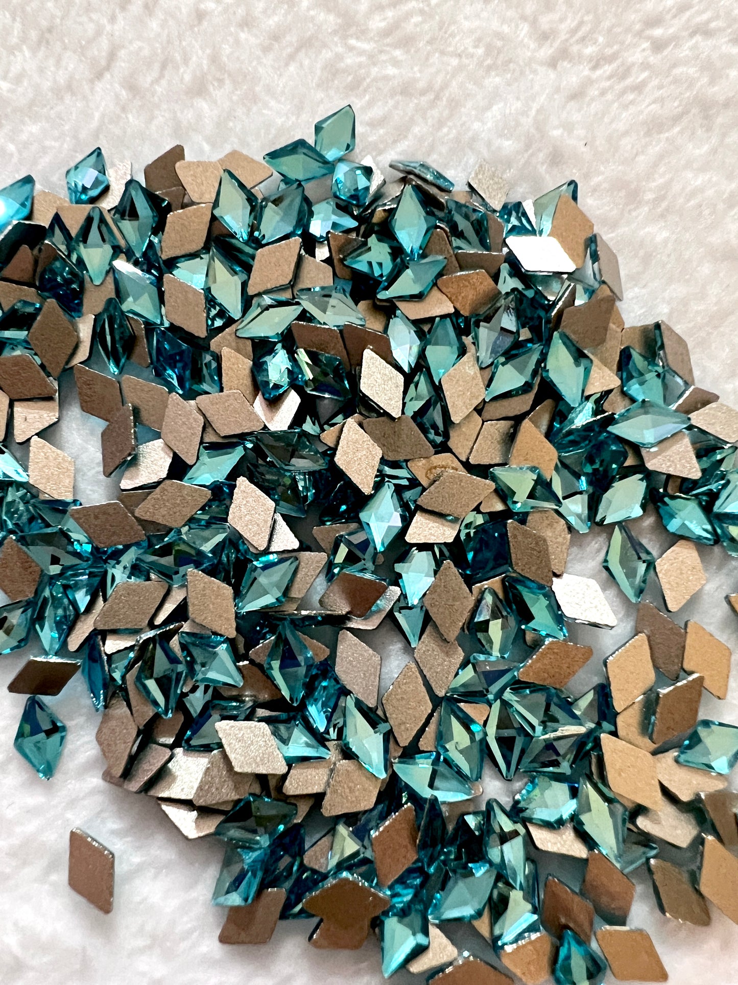 Rhombus 6x8mm K9 Glass Rhinestones