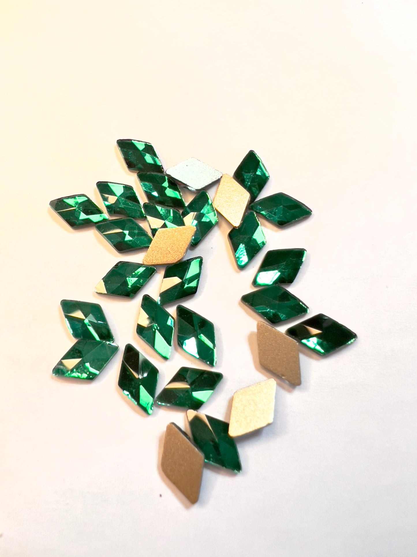 Rhombus 8x10mm K9 Glass Rhinestones