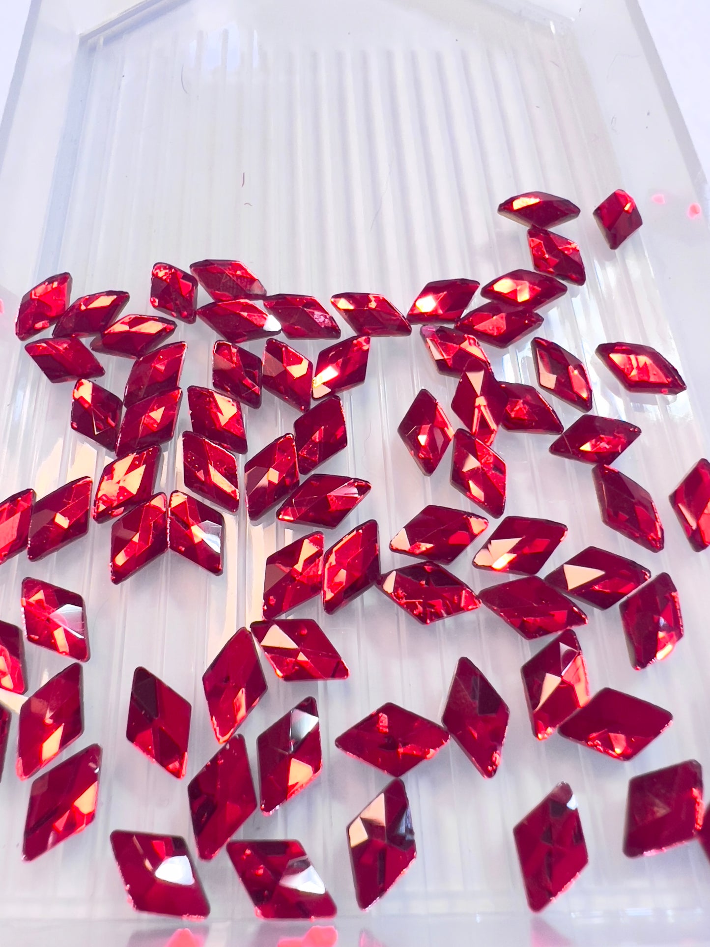 Rhombus 8x10mm K9 Glass Rhinestones