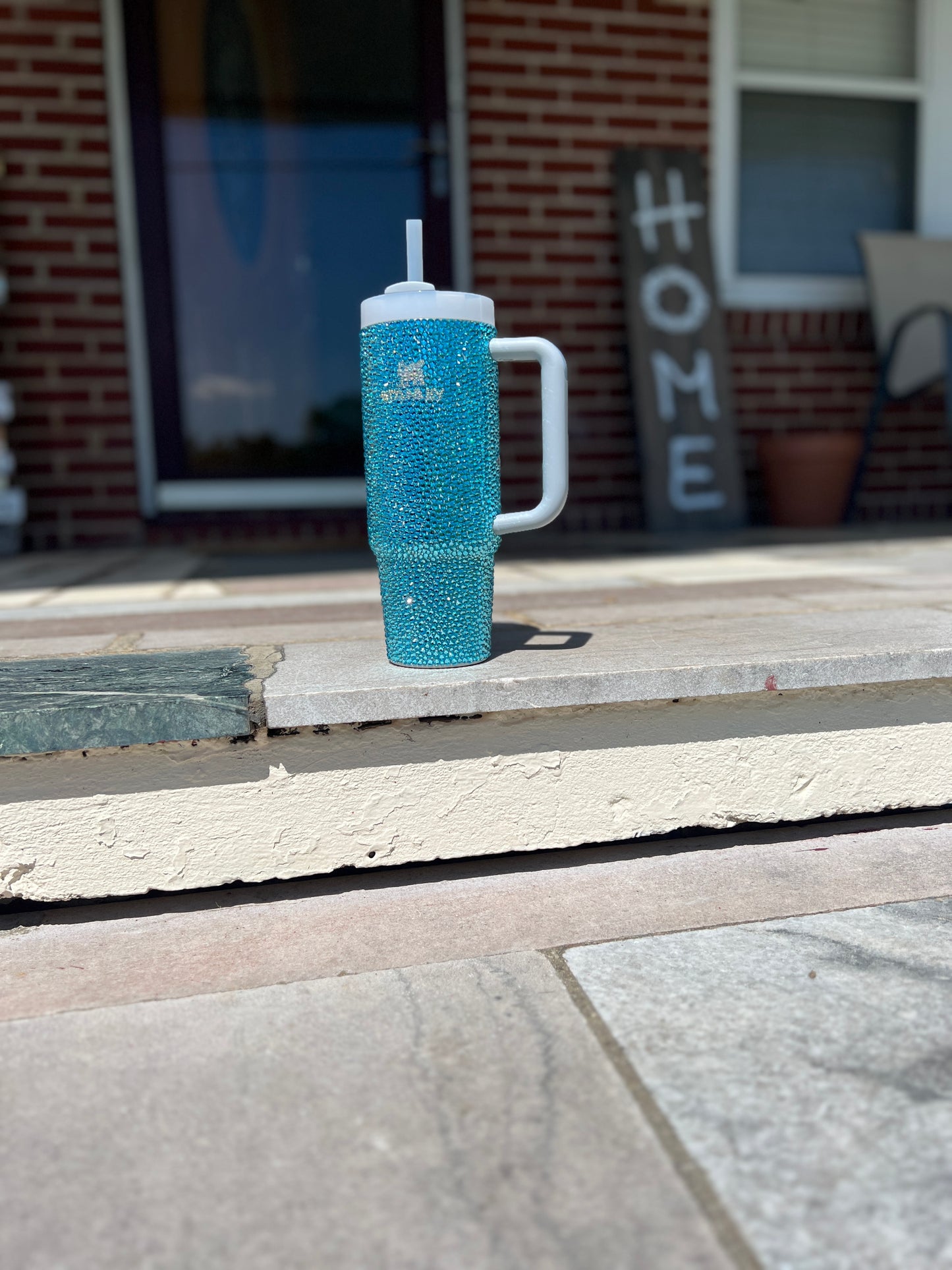 Sprinkle Pattern Bling Stanley Tumbler