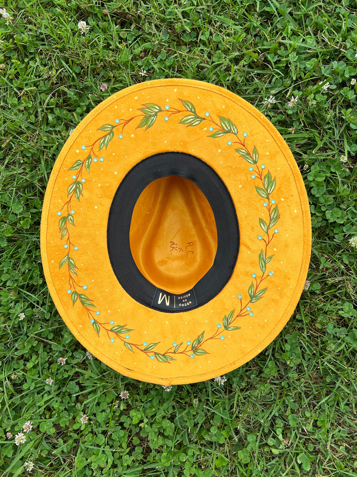 Vegan Suede Cowgirl Hat - Custom Design