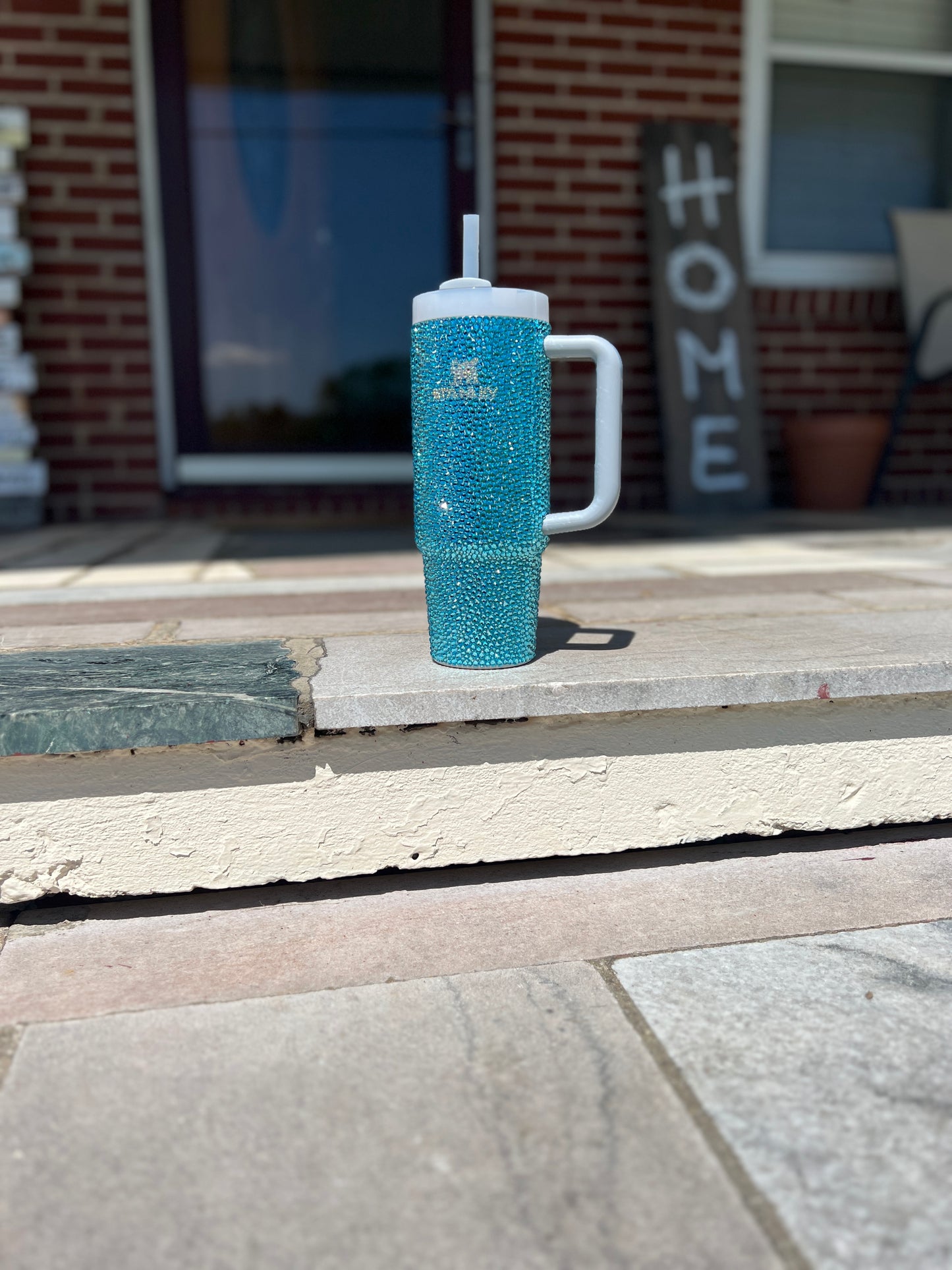 Sprinkle Pattern Bling Stanley Tumbler