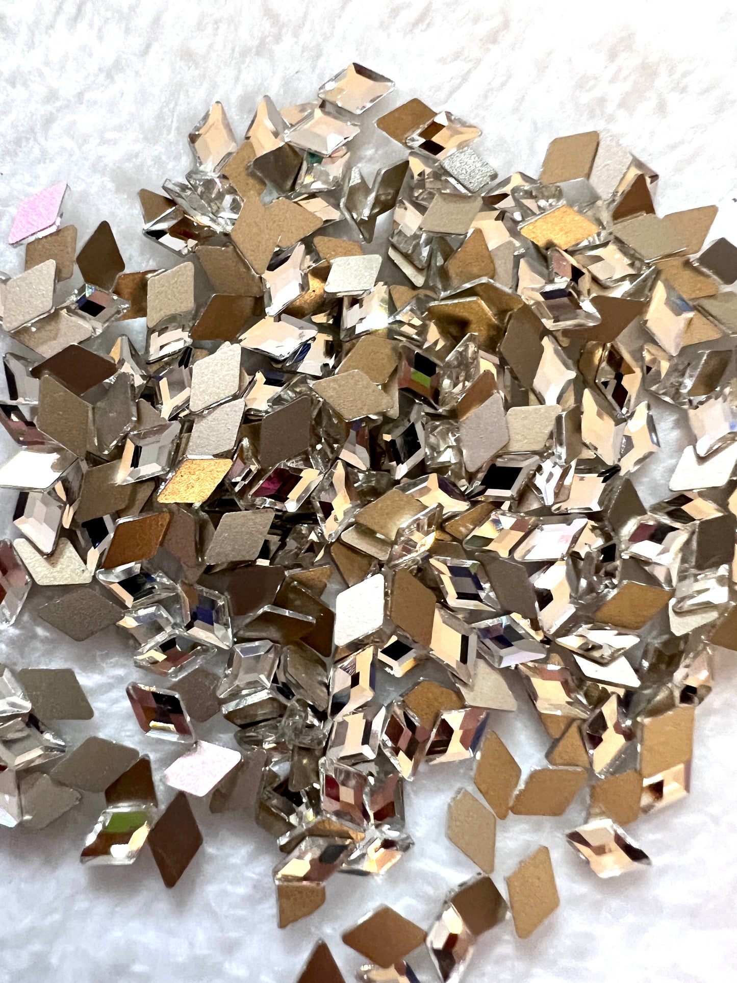 Rhombus 6x8mm K9 Glass Rhinestones