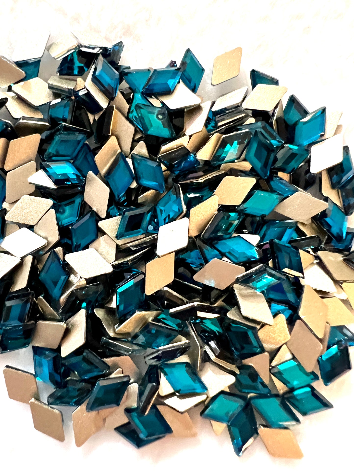 Rhombus 6x8mm K9 Glass Rhinestones