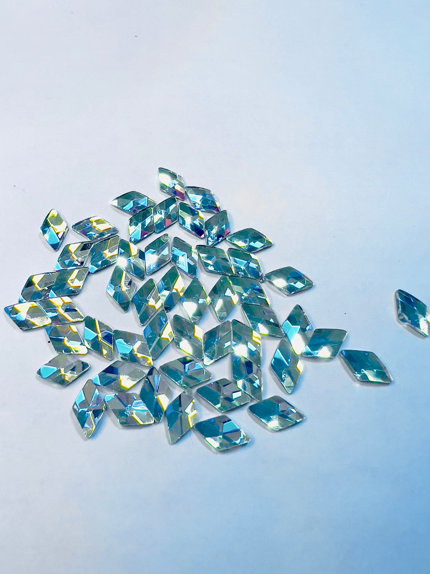 Rhombus 8x10mm K9 Glass Rhinestones