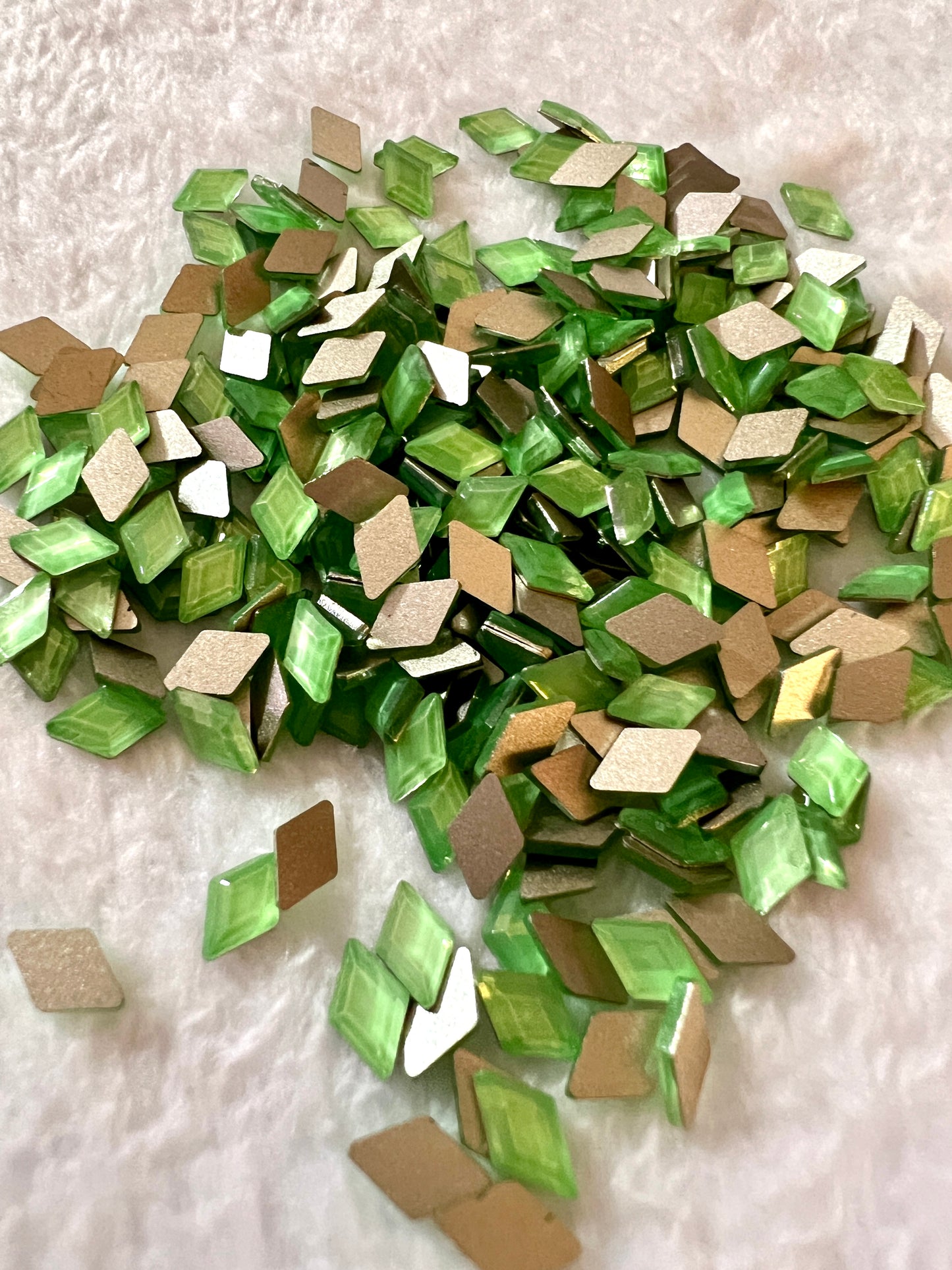Rhombus 6x8mm K9 Glass Rhinestones