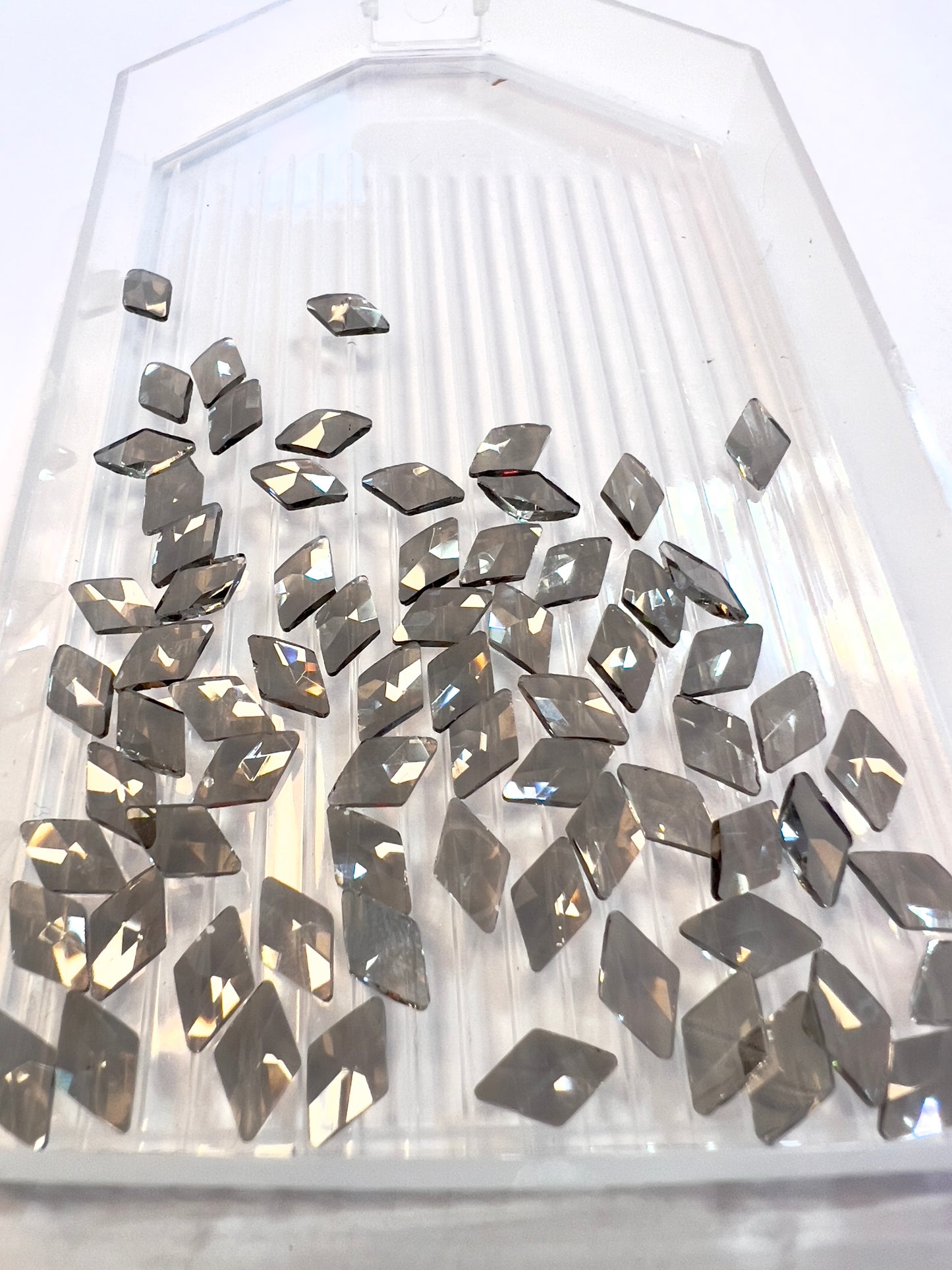 Rhombus 8x10mm K9 Glass Rhinestones