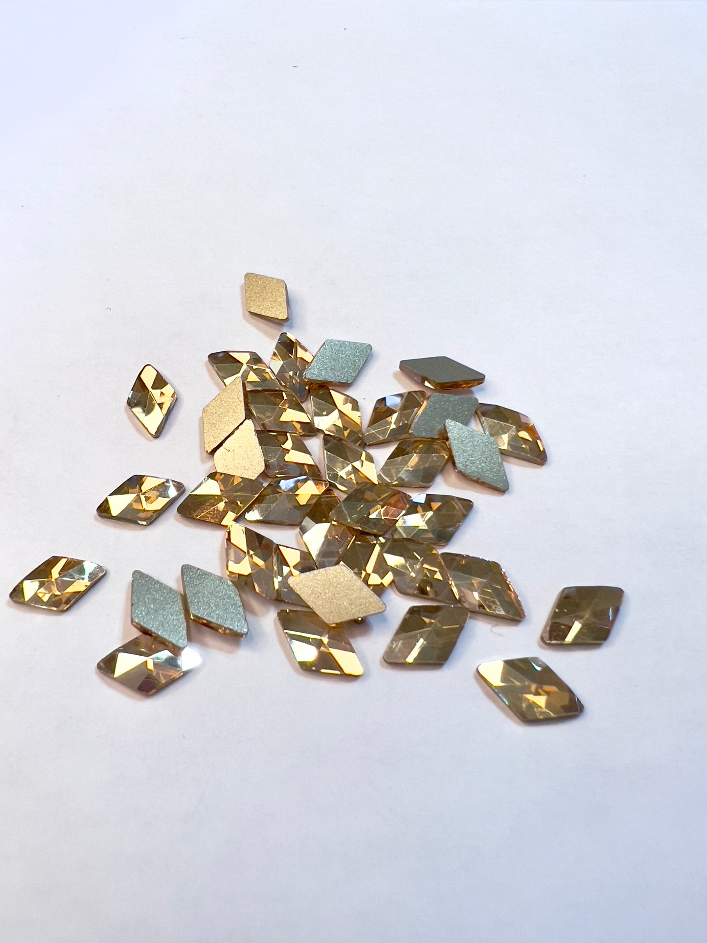 Rhombus 8x10mm K9 Glass Rhinestones