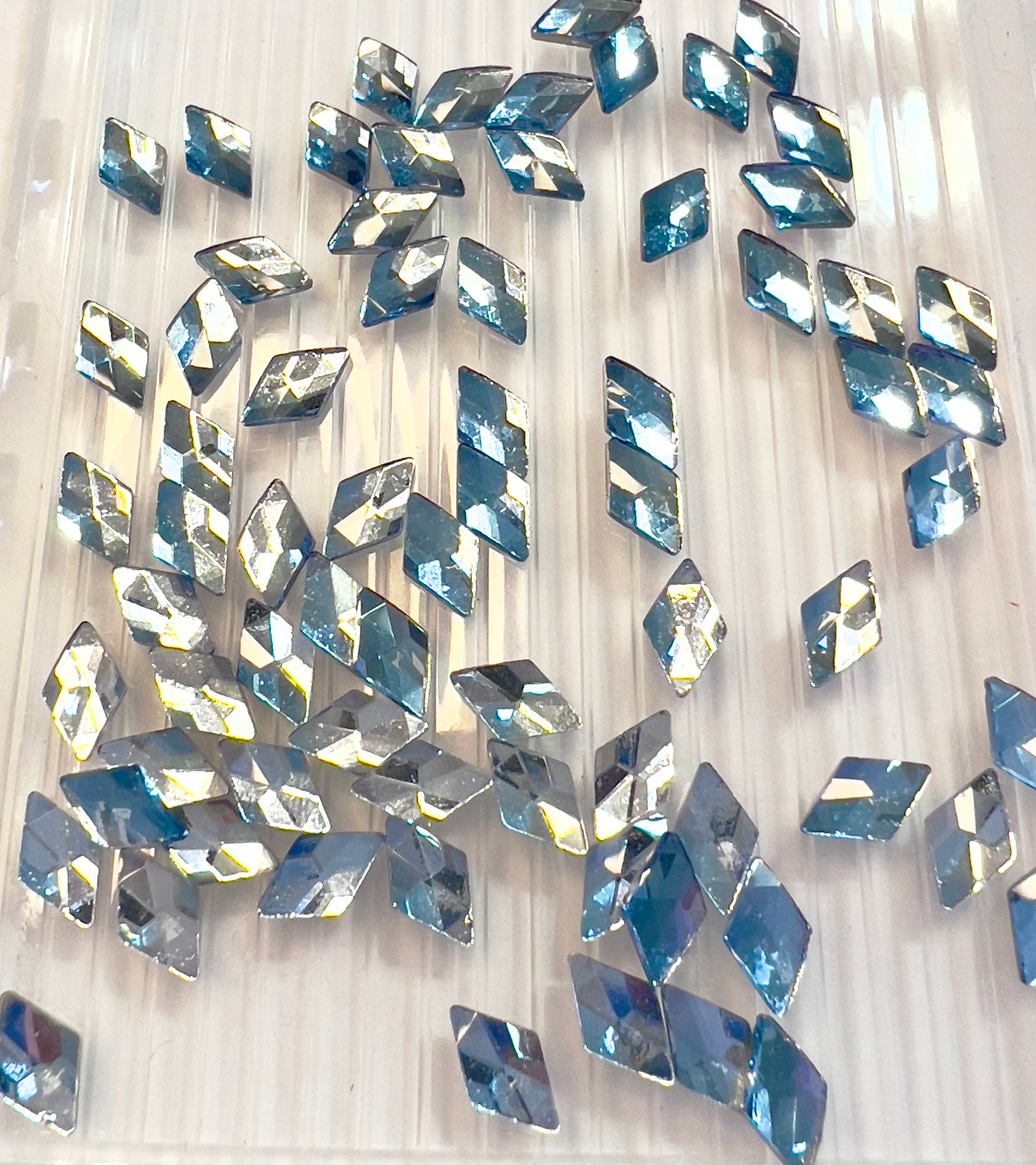Rhombus 8x10mm K9 Glass Rhinestones