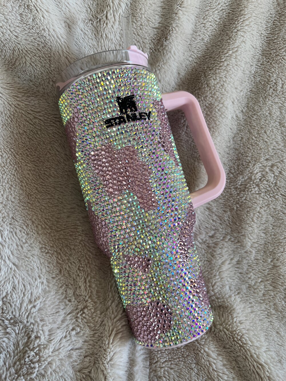 Sprinkle Pattern Bling Stanley Tumbler
