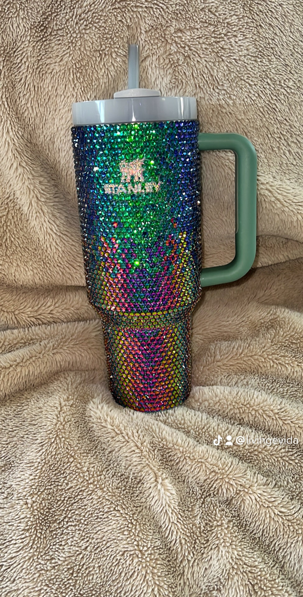 Honeycomb Bling Stanley Tumbler
