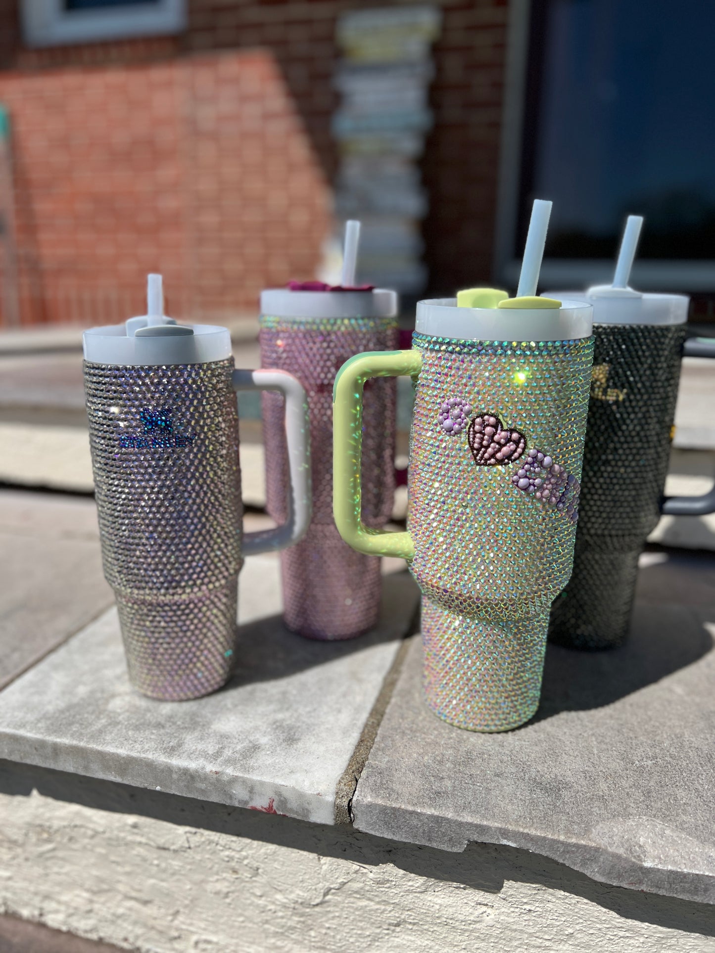Honeycomb Bling Stanley Tumbler