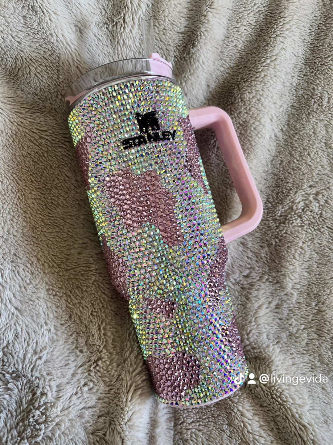 Honeycomb Bling Stanley Tumbler