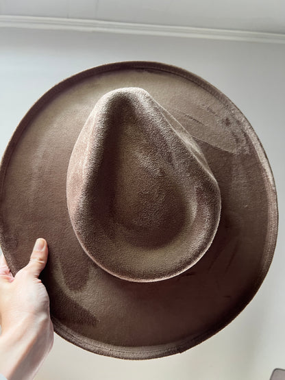 Vegan Suede Cowgirl Hat - Custom Design