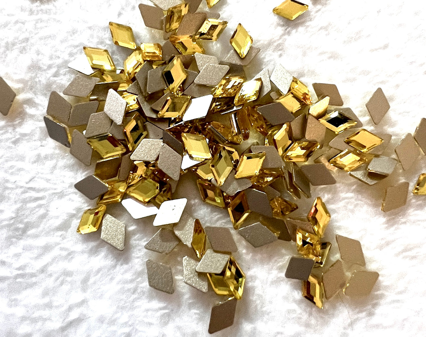 Rhombus 6x8mm K9 Glass Rhinestones