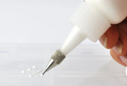 CrystalNinja Precision Glue Bottle w/Tip & Pin, NO GLUE