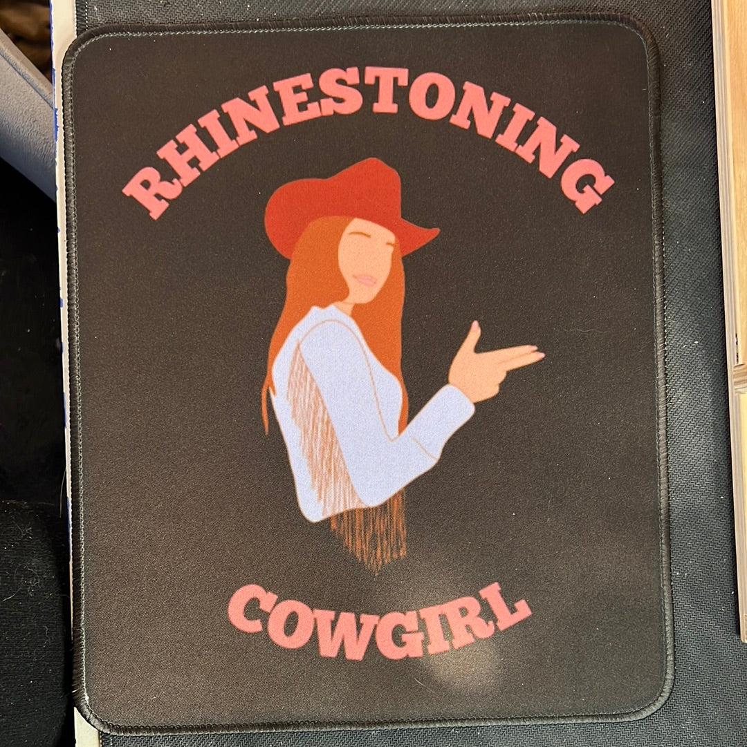 Rhinestoning Cowgirl Rhinestone Flipping Mat